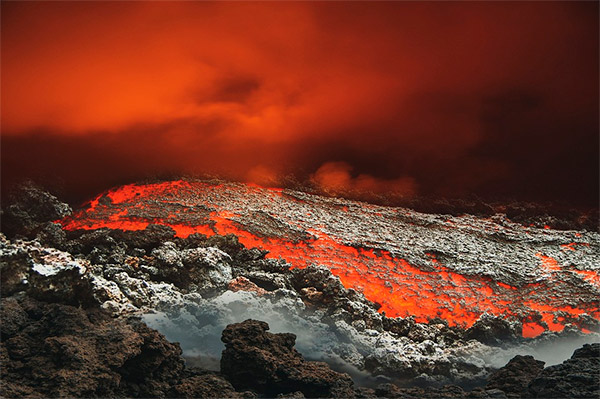 Daños producidos por erupciones volcánicas