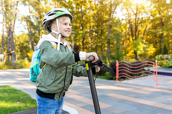 Seguro para el patinete eléctrico en la vuelta al colegio