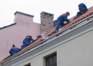 Reparación tejado por goteras